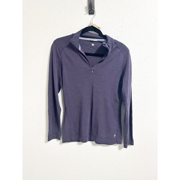 Smartwool Women's Long Sleeve Tee - Purple - Picture 1 of 7